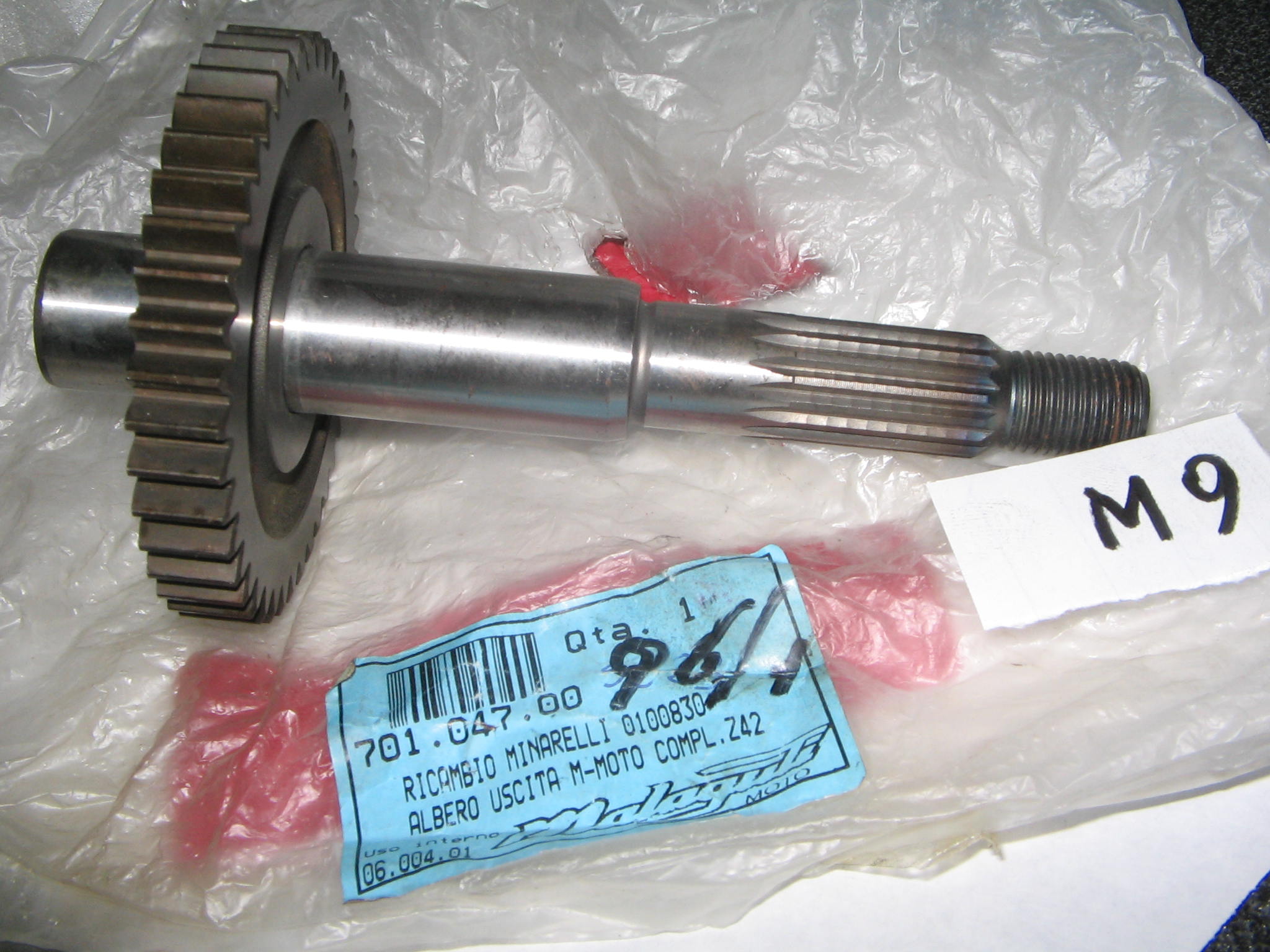MALAGUTI RIC. ALBERO MINARELLI Z 42 N.10036